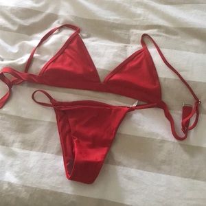 Classic Red Bikini!